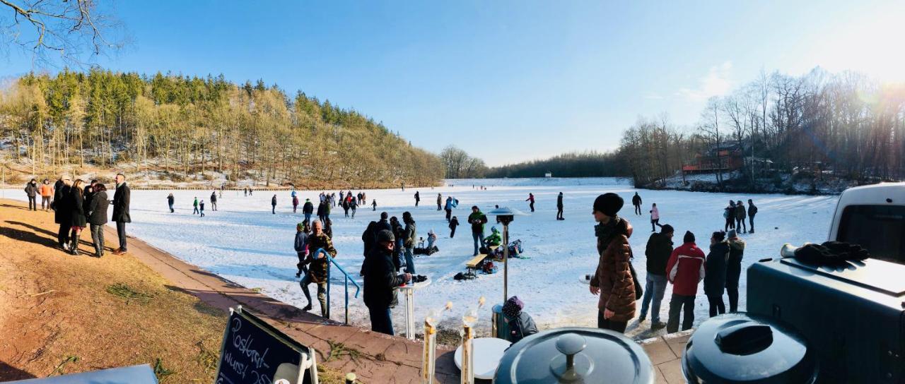 Ferienwohnungen & Campingfaesser Am Kunstteich Wettelrode Kültér fotó